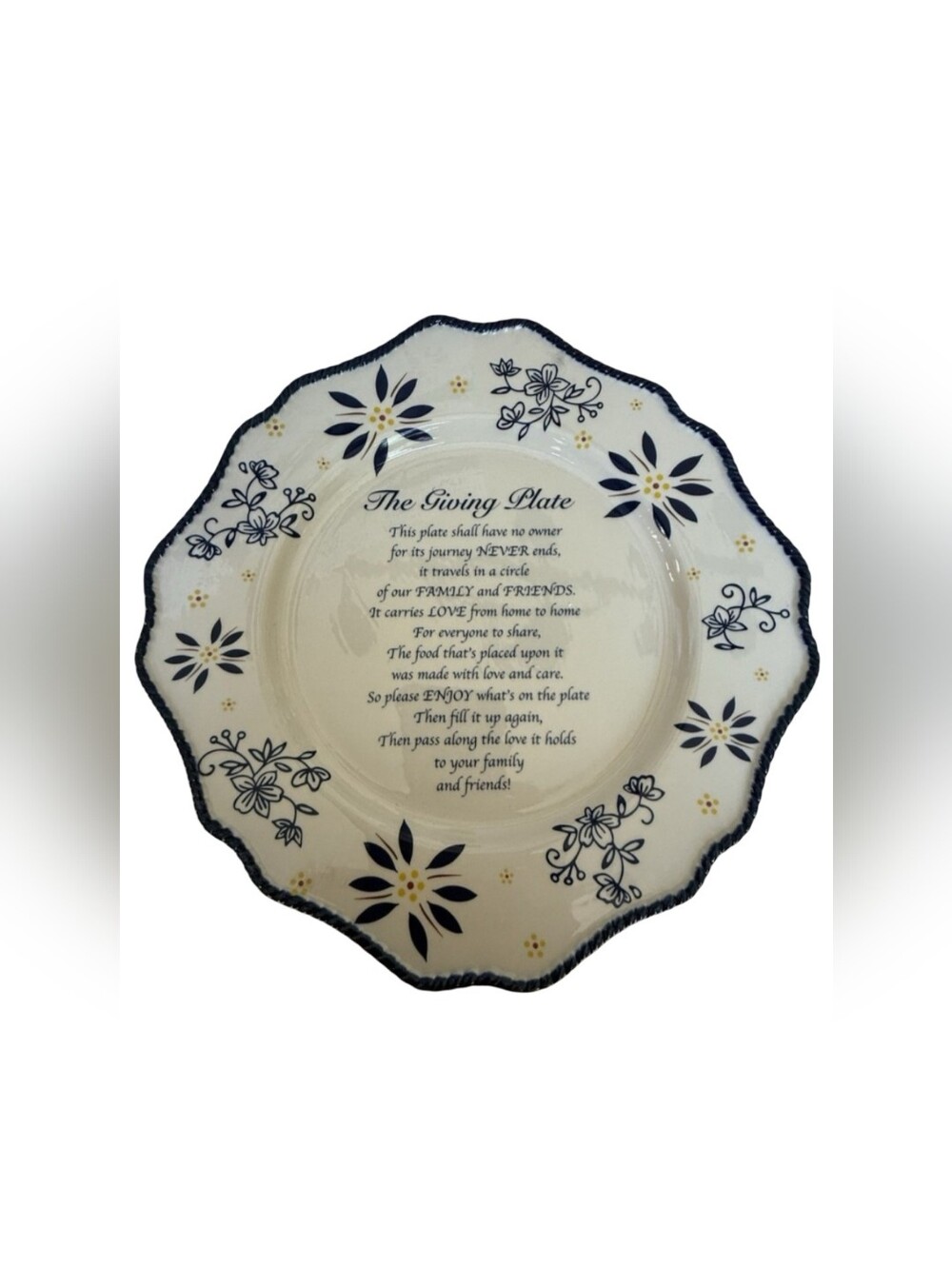 Temp-tations Classic 12" Giving Plate